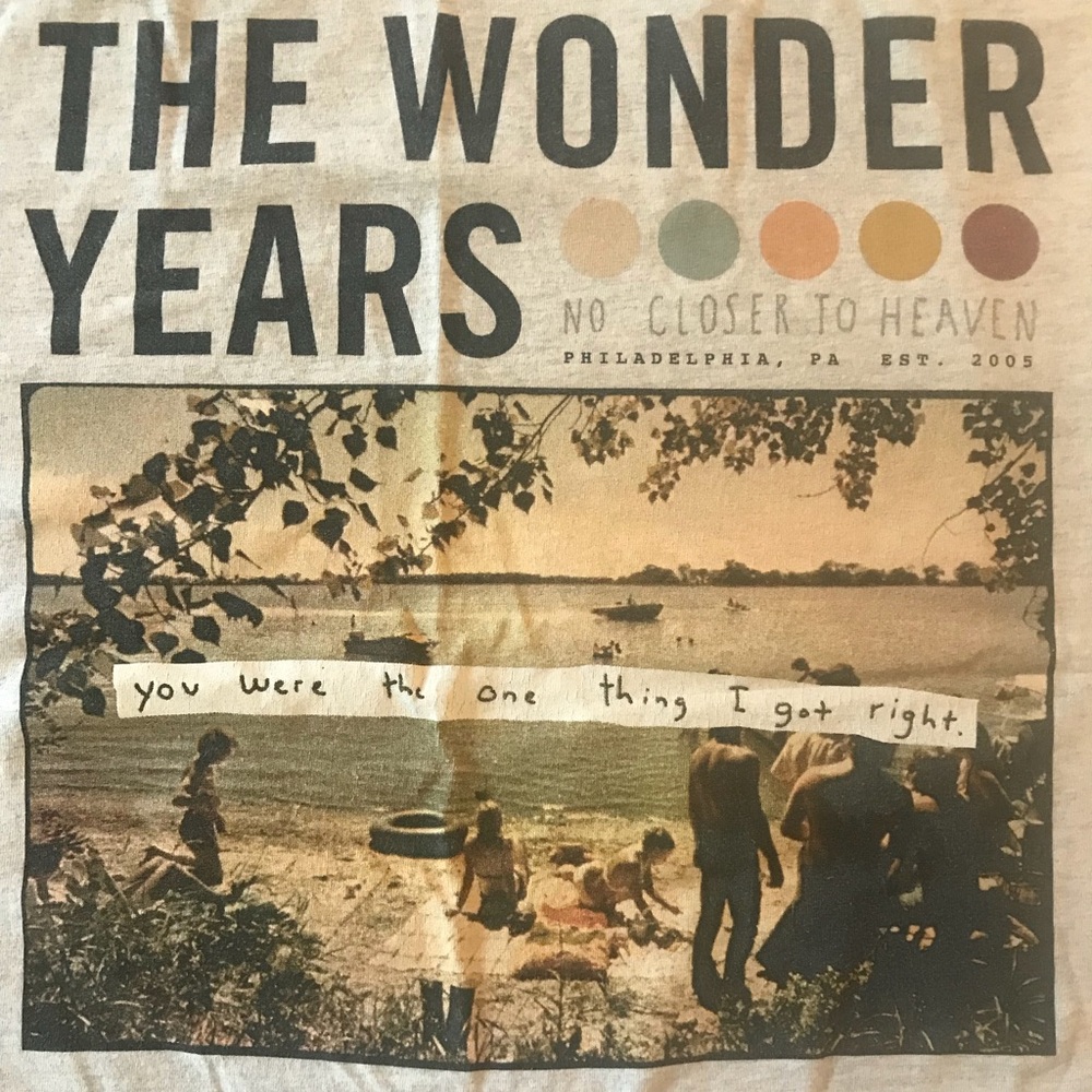 Wonder Years Band Shirt